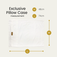 Load image into Gallery viewer, Silver Infused Organic Cotton Pillow Case
