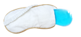 Load image into Gallery viewer, Silver Infused Organic Cotton Eye Mask
