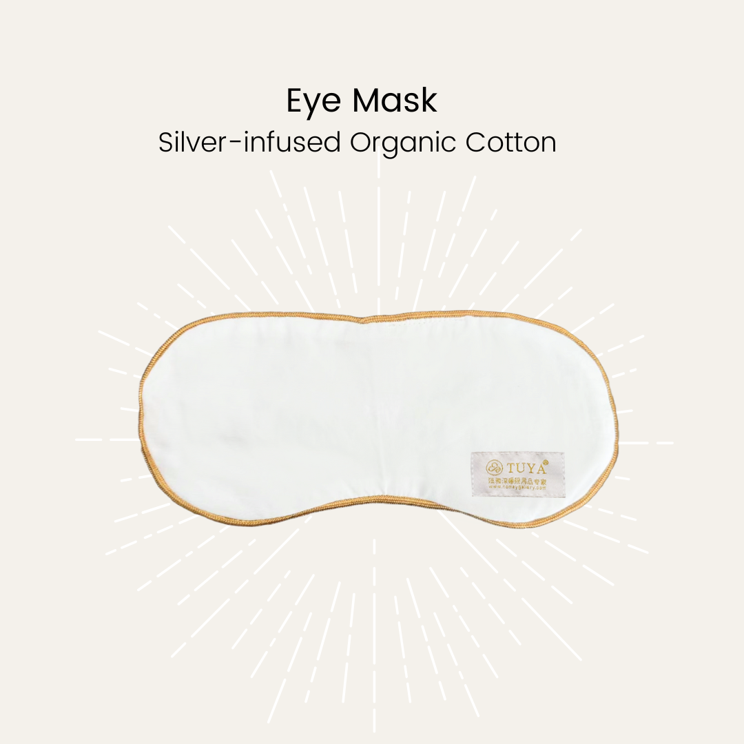 Silver Infused Organic Cotton Eye Mask