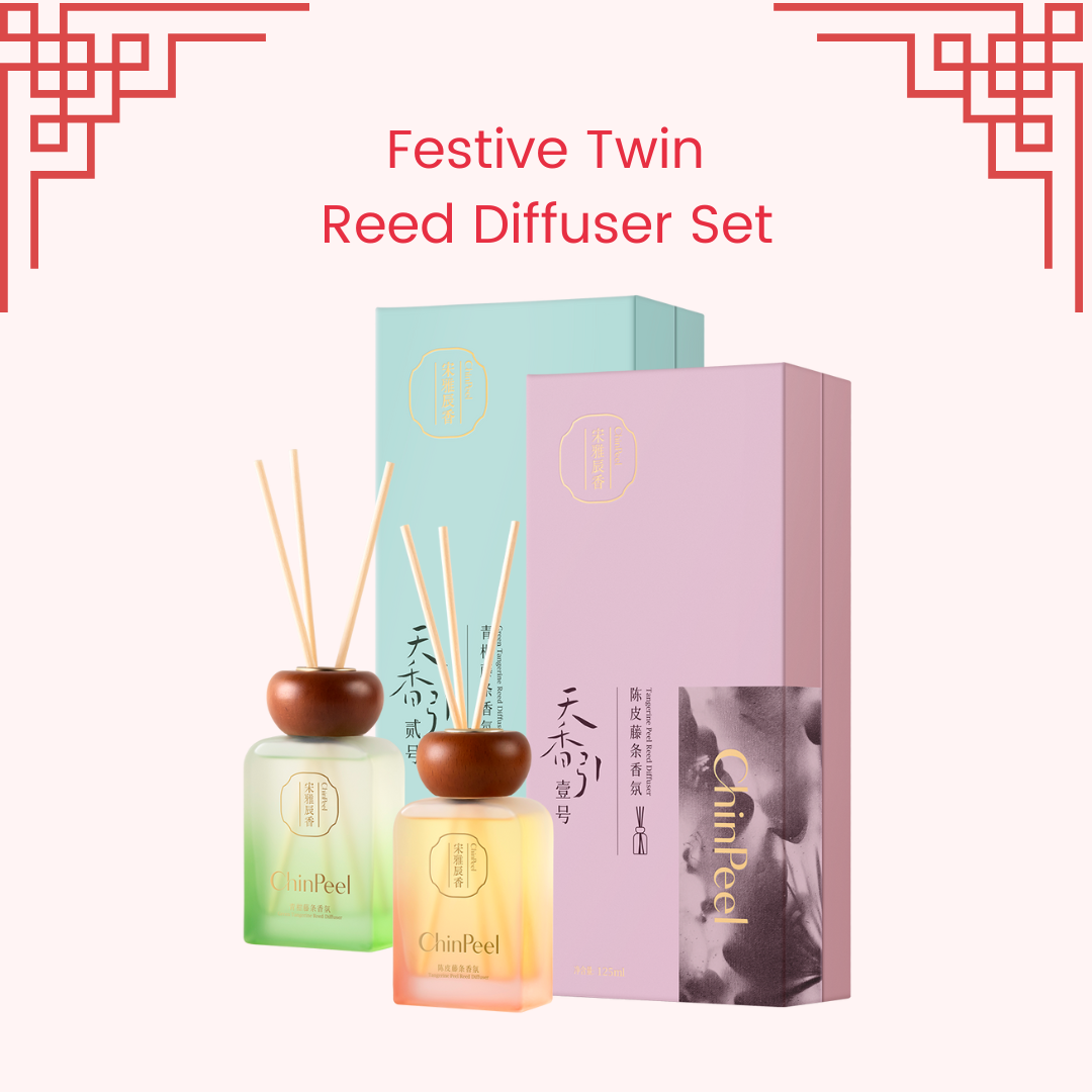 Festive Twin Reed Diffuser Set