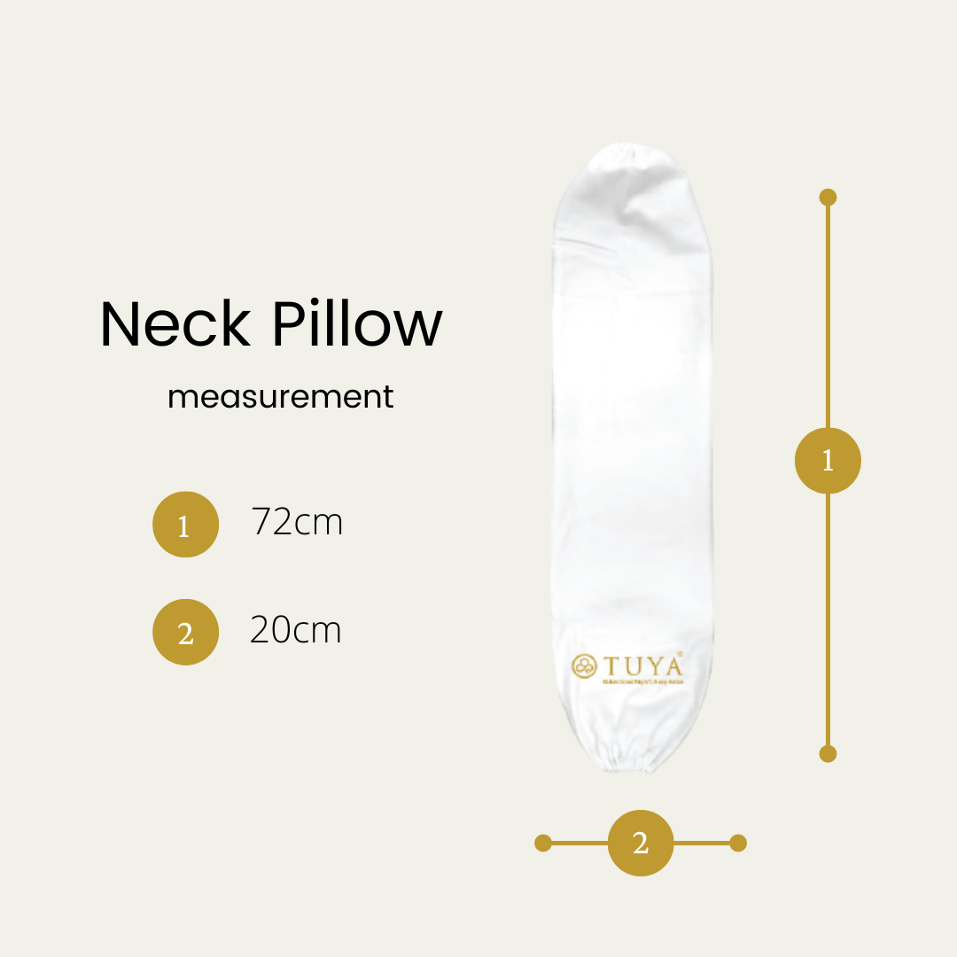 Silver Infused Organic Cotton Vertebral Guard Neck Pillow