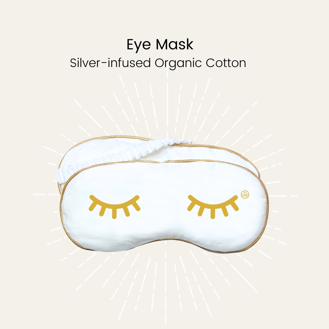 Silver Infused Organic Cotton Eye Mask