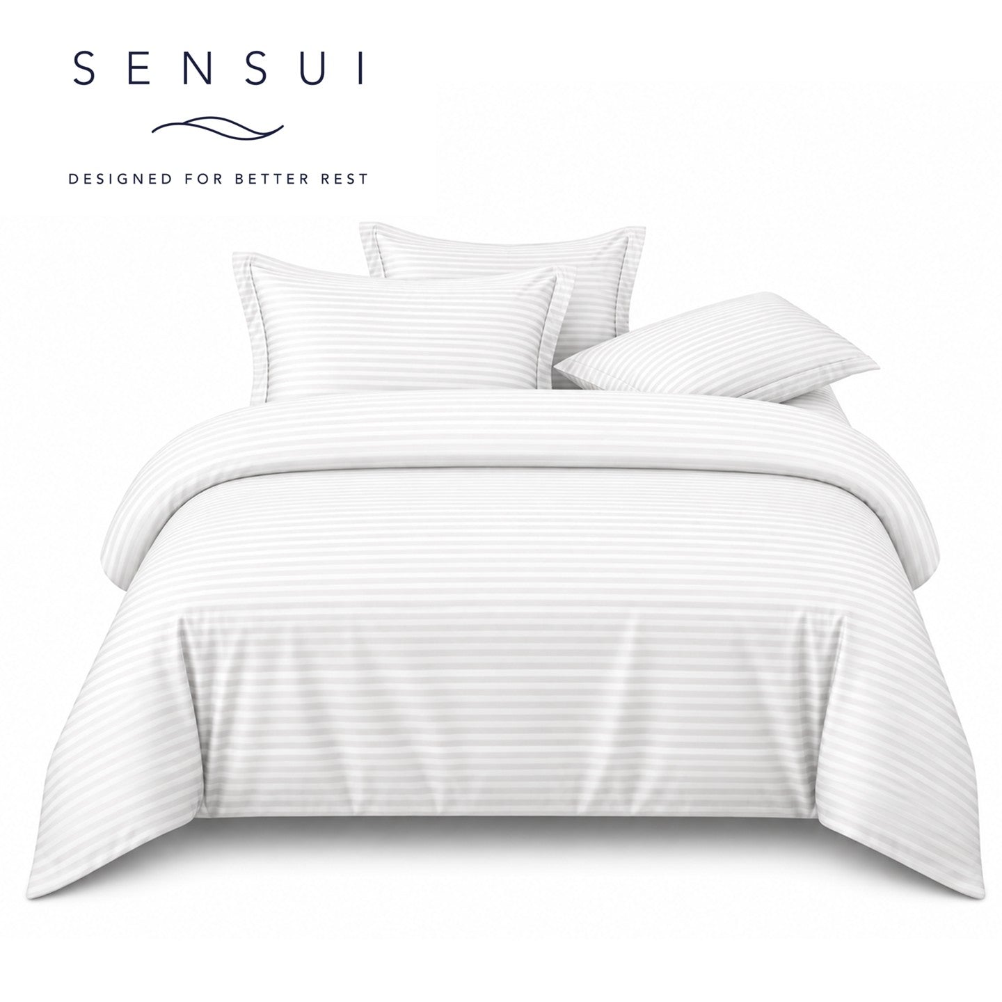 SENSUI Microtex 4-in-1 Comforter Bedding Set