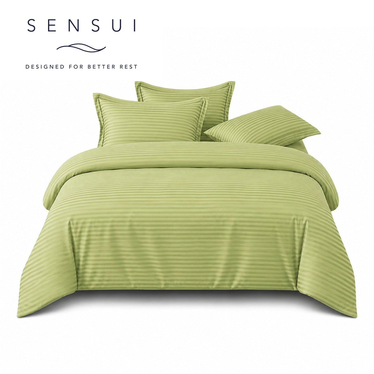 SENSUI Microtex 4-in-1 Comforter Bedding Set