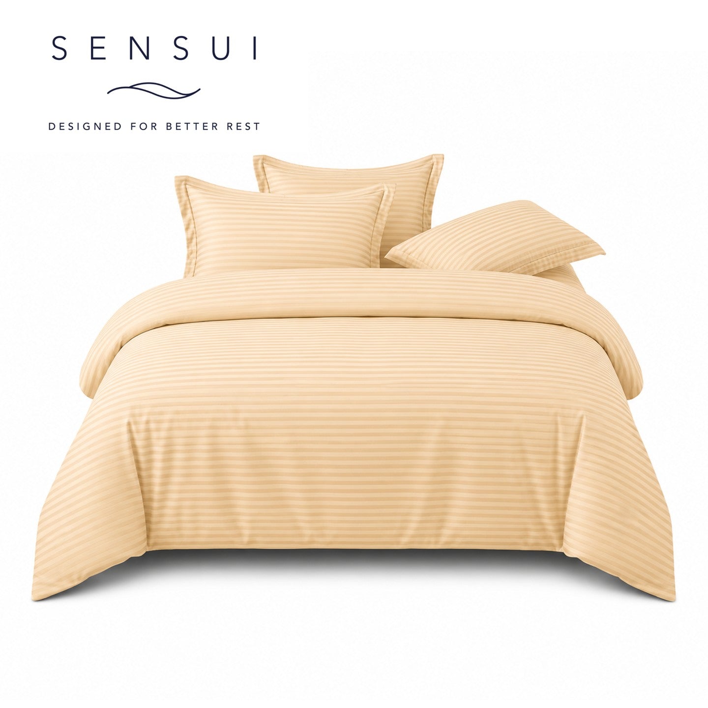SENSUI Microtex 4-in-1 Comforter Bedding Set