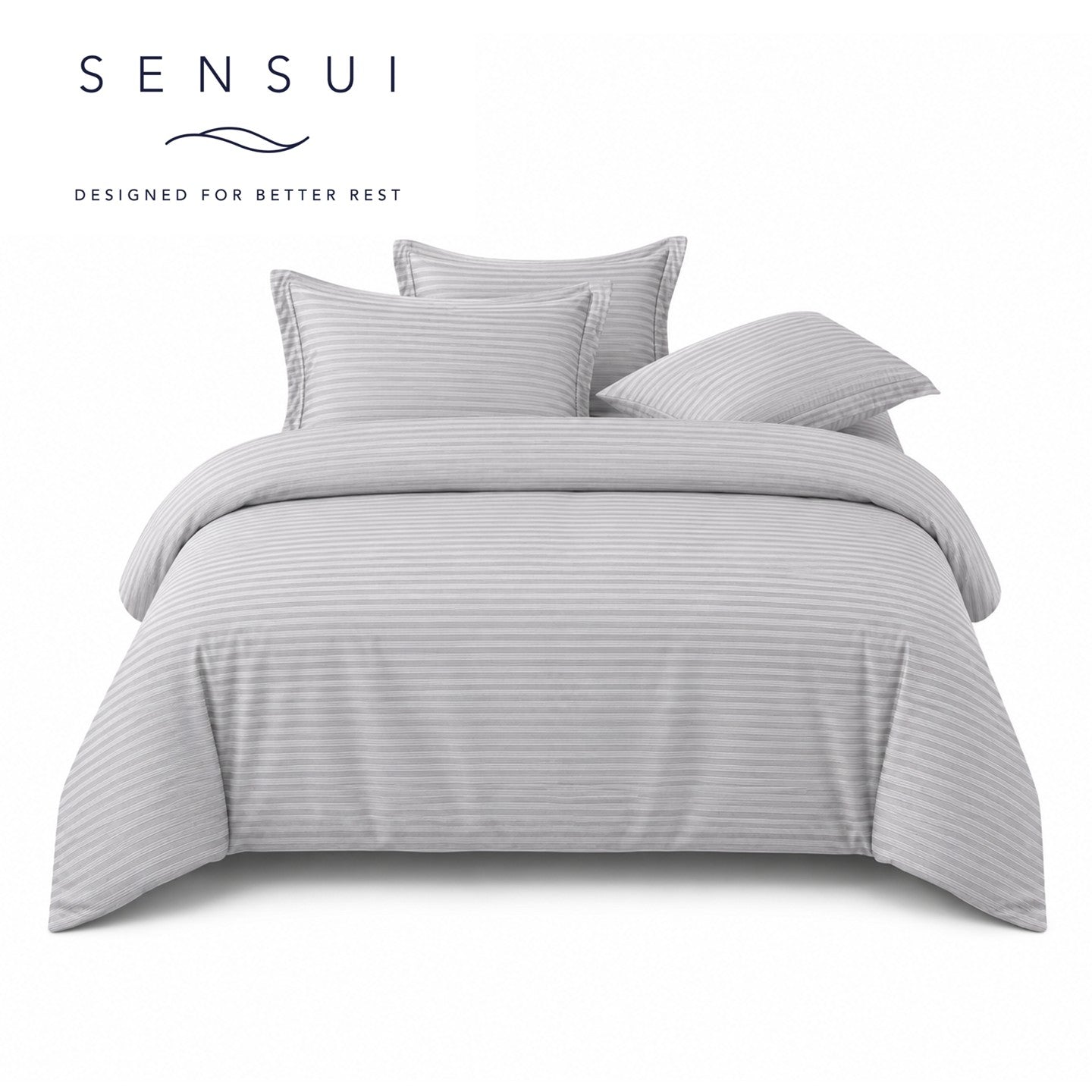 SENSUI Microtex 4-in-1 Comforter Bedding Set