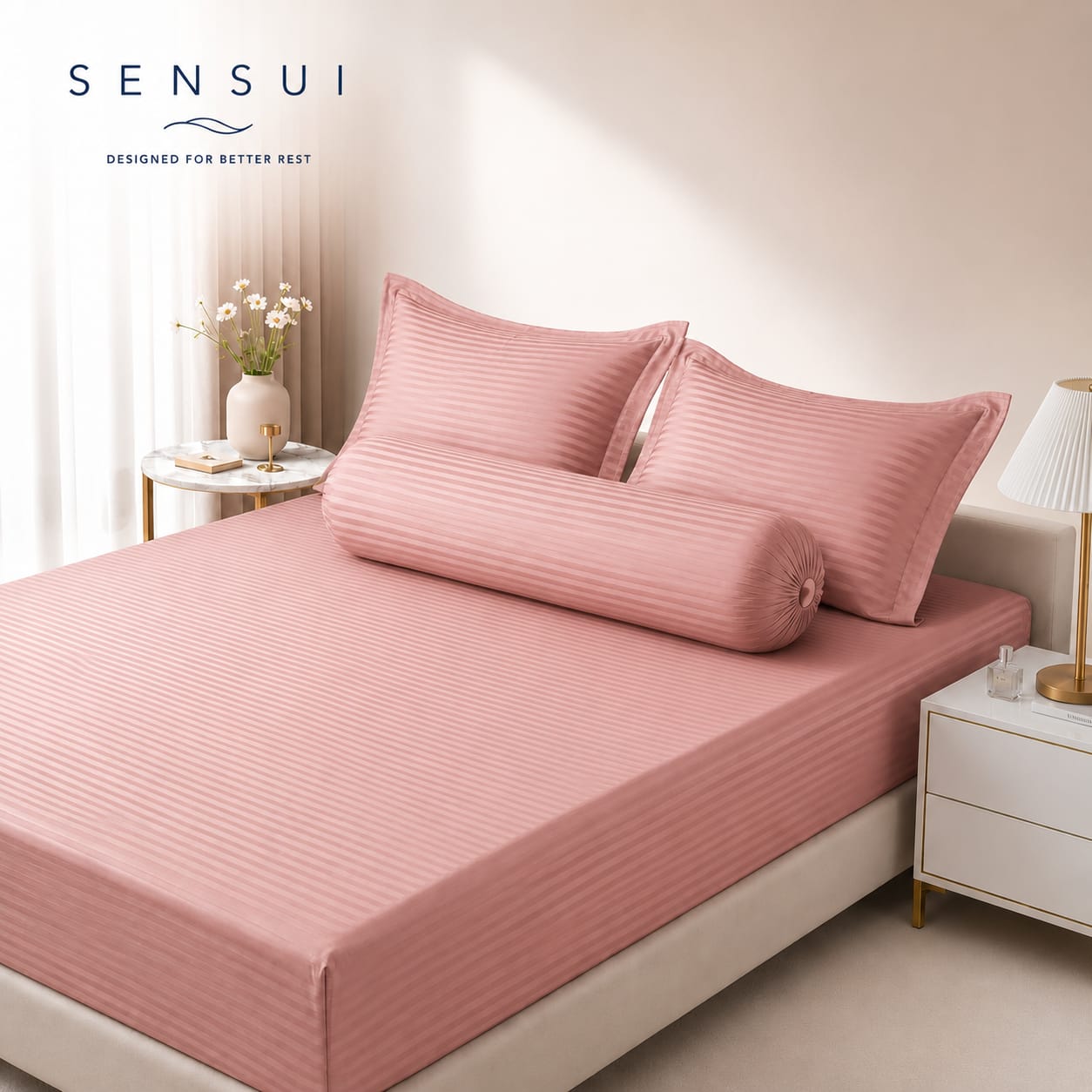 SENSUI Microtex 3-in-1 Bedding Set