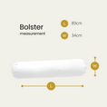 Load image into Gallery viewer, Silver Infused Organic Cotton Bolster Set
