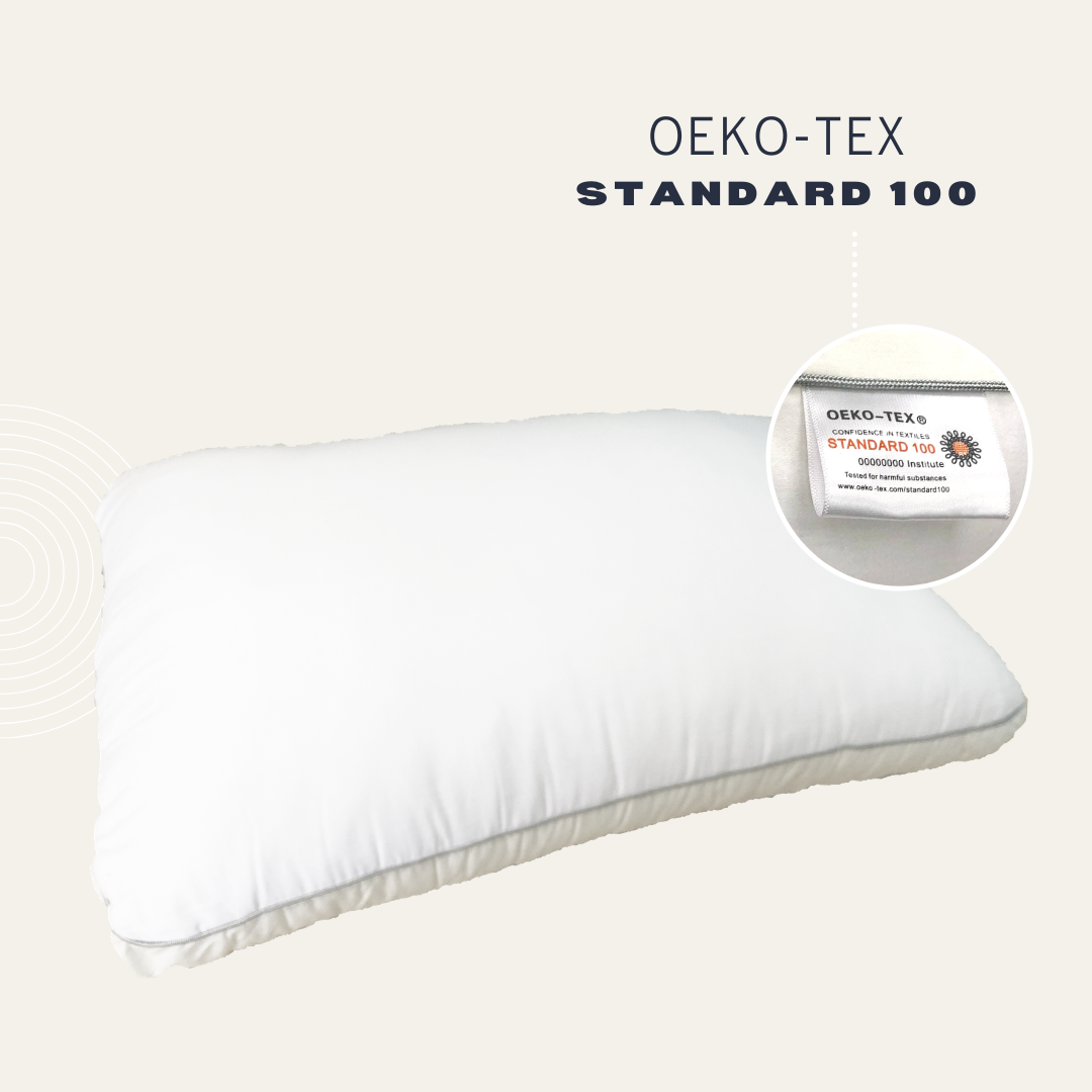 Silver Infused Organic Cotton Kids Vertebral Care Pillow Set