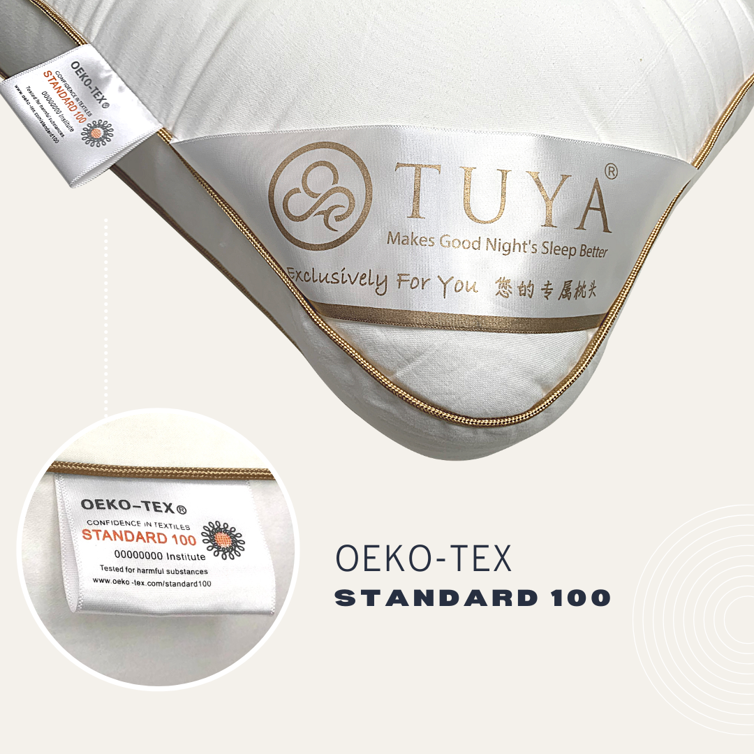 Silver Infused Organic Cotton Vertebral Guard Pillow