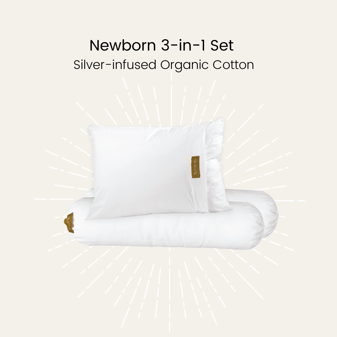 Silver Infused Organic Cotton Newborn 3-in-1 Set