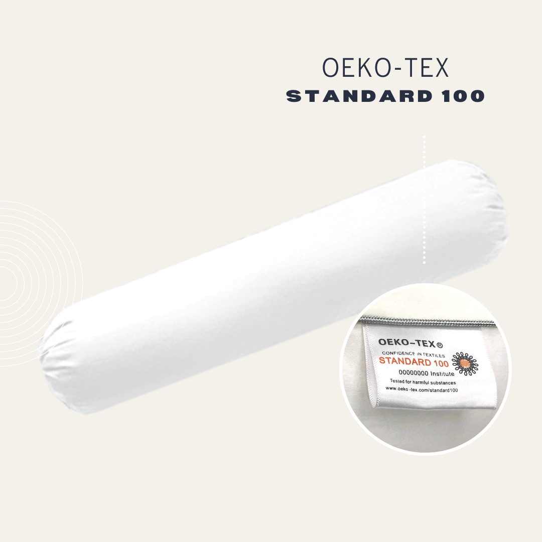 Silver Infused Organic Cotton Bolster Case